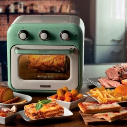 Horno eléctrico y freidora de Aire Vintage Ariete
