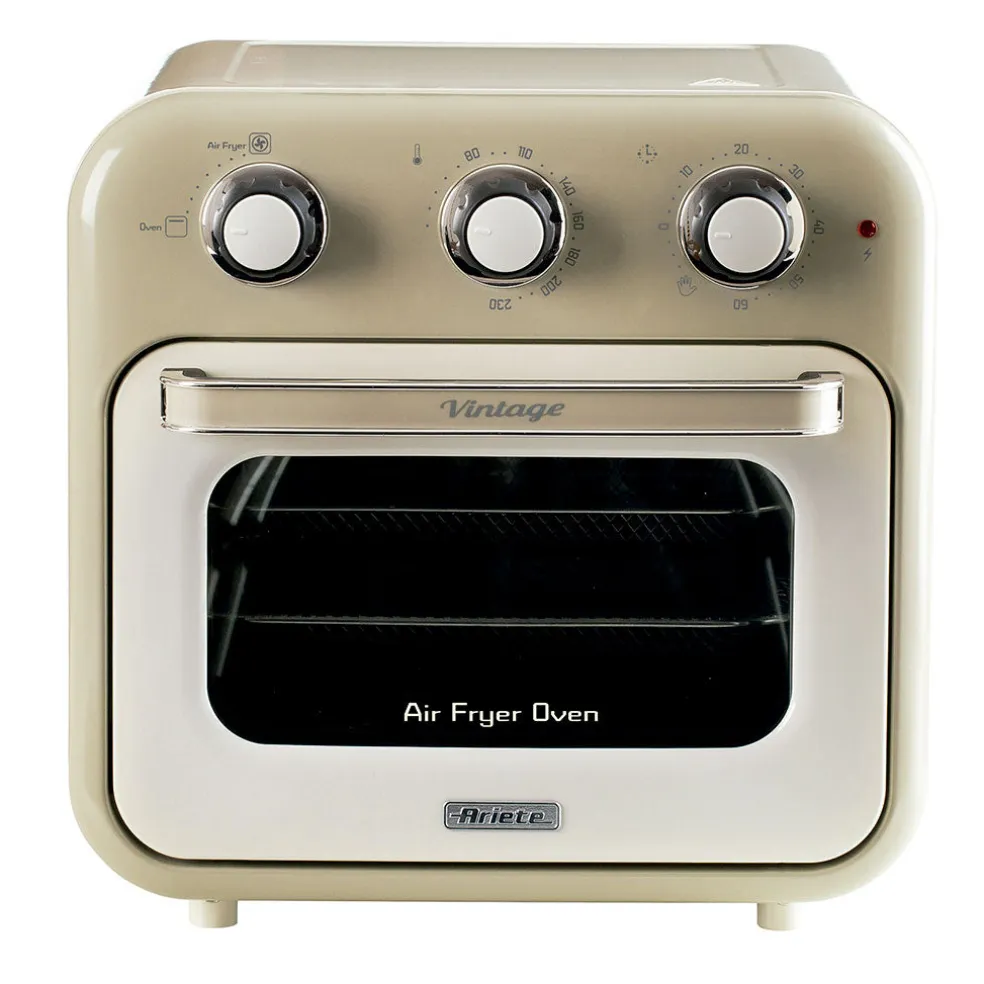 Horno eléctrico y freidora de Aire Vintage Ariete