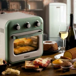 Horno eléctrico y freidora de Aire Vintage Ariete