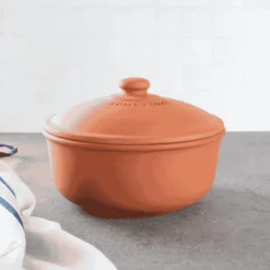 Horno redondo de terracota para pan Römertopf