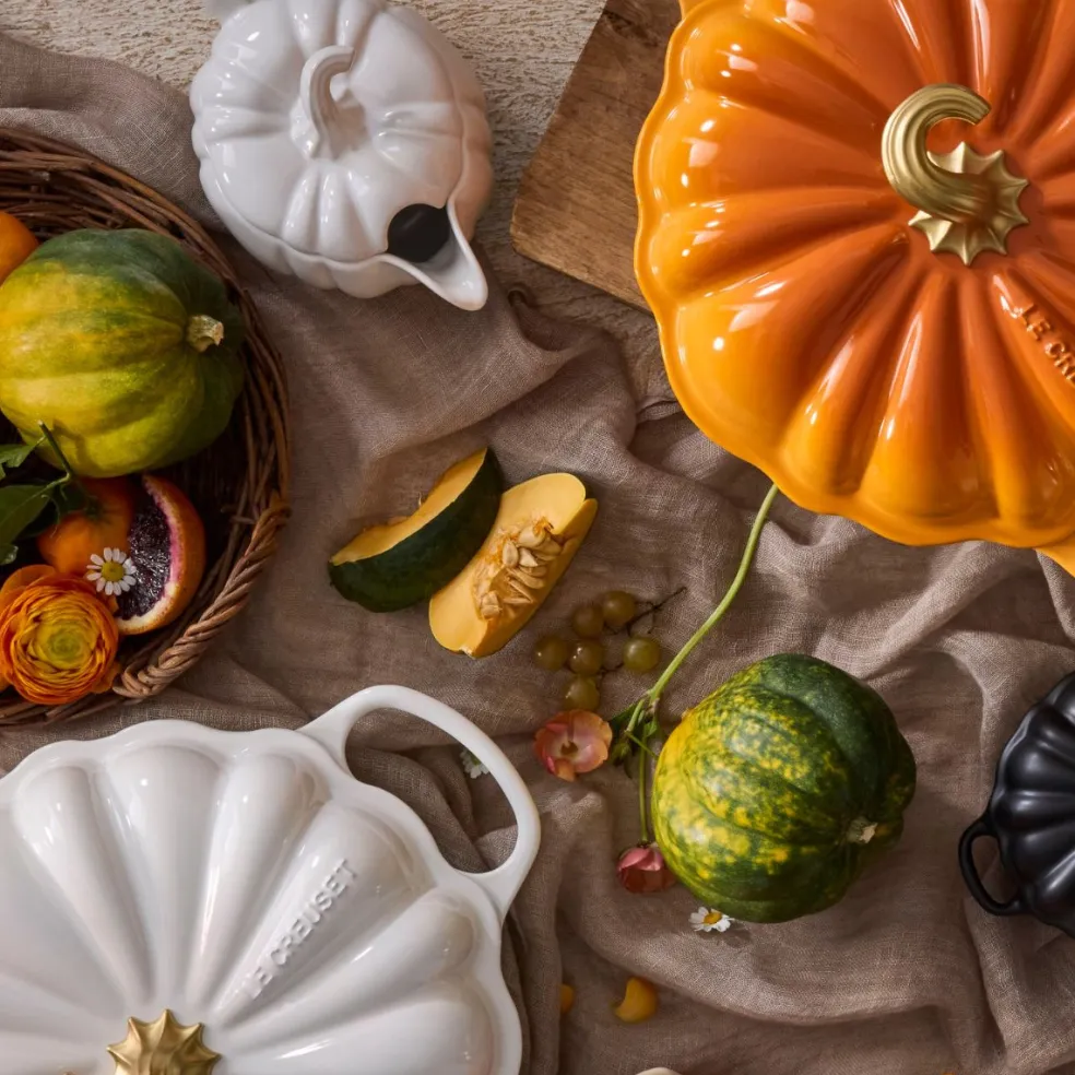 Jarra para la leche céramica Calabaza Le Creuset
