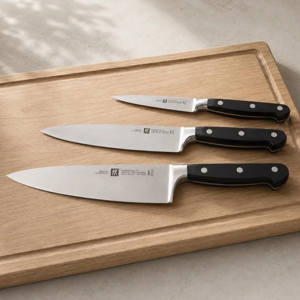 Juego de 3 cuchillos de cocina Professional Zwilling