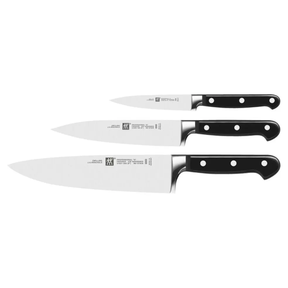 Juego de 3 cuchillos de cocina Professional Zwilling