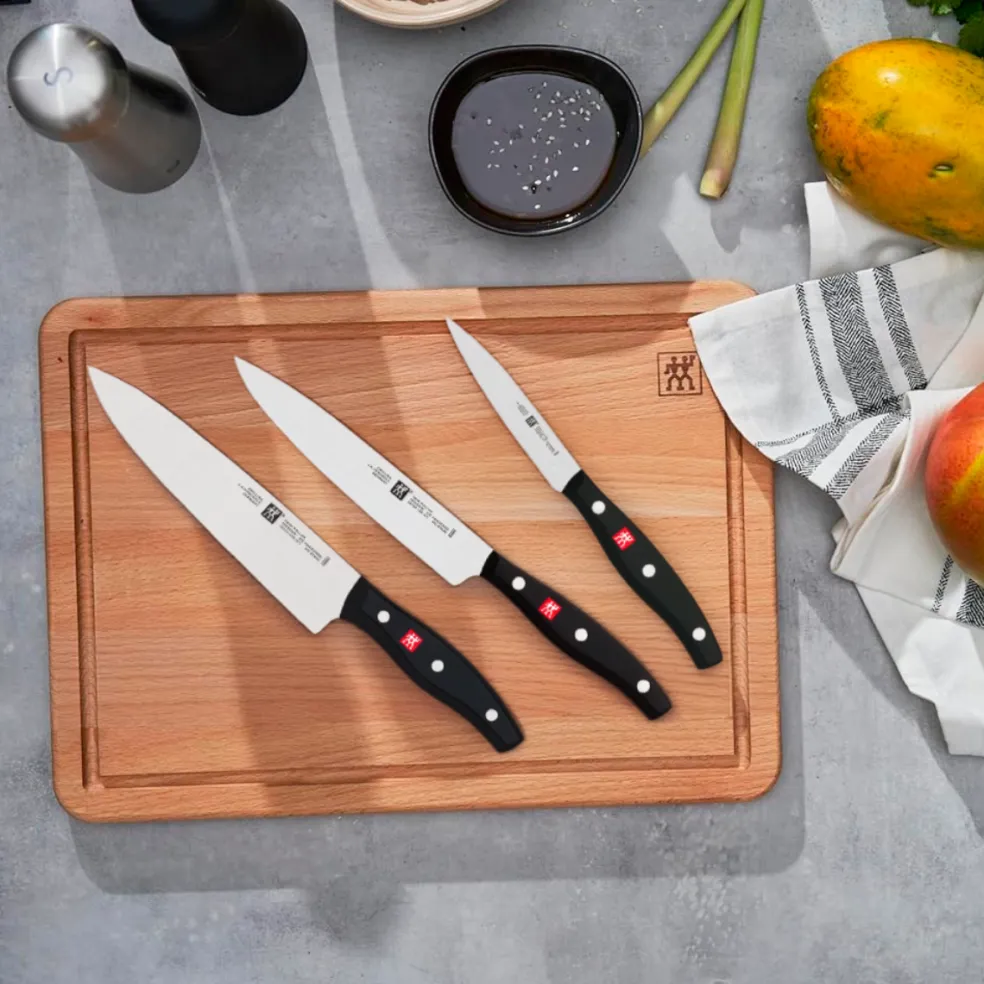 Juego de 3 cuchillos de cocina Twin Pollux Zwilling