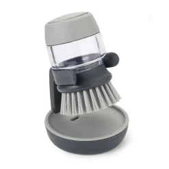 Juego de dispensador de jabón y cepillo Palm Scrub Joseph Joseph
