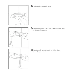 Juego de 3 tablas para cortar bajo estante Folio Joseph Joseph