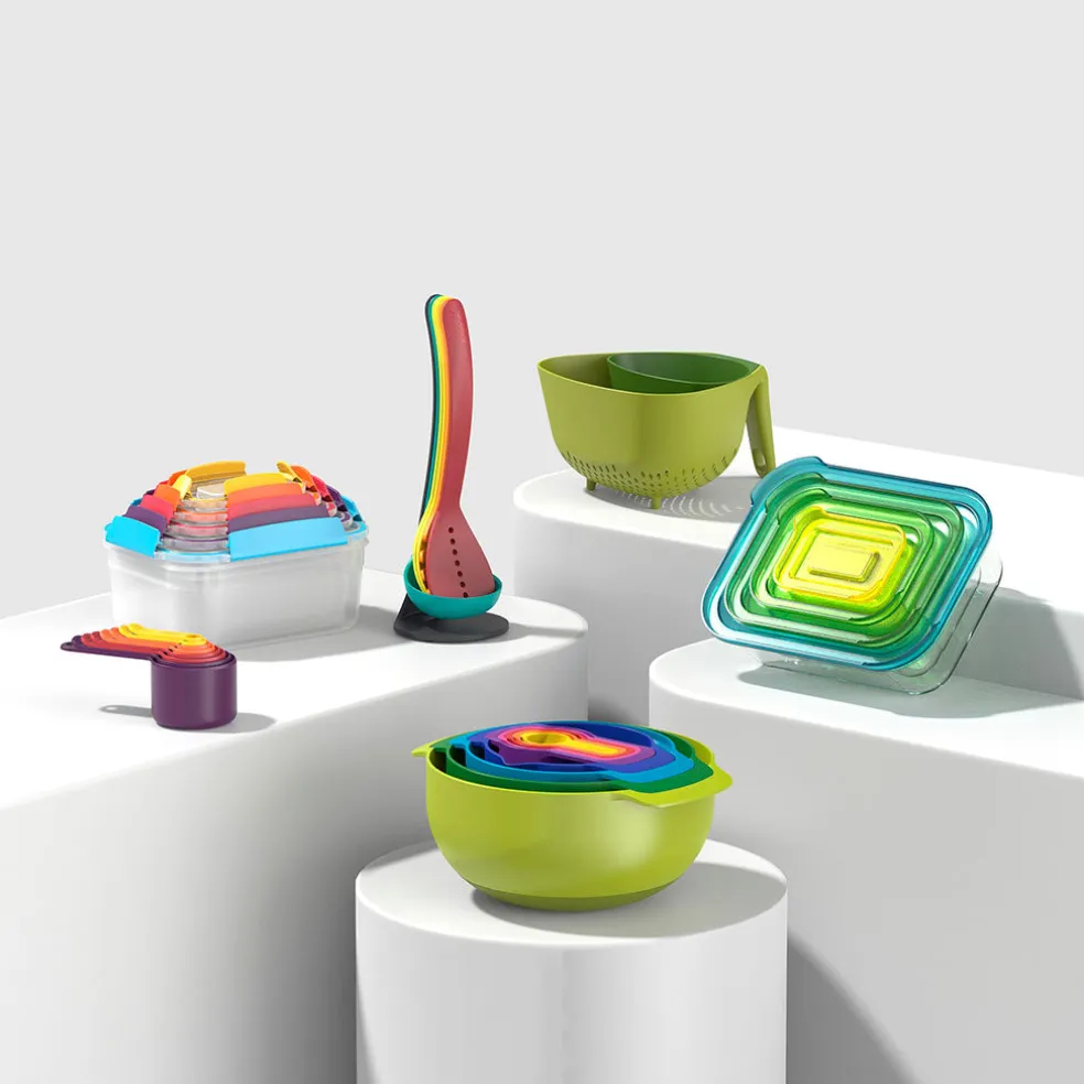 Juego de 5 utensilios de cocina con soporte Nest Utensils Plus Joseph Joseph
