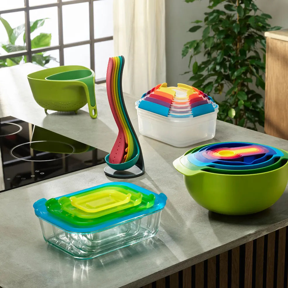 Juego de 5 utensilios de cocina con soporte Nest Utensils Plus Joseph Joseph