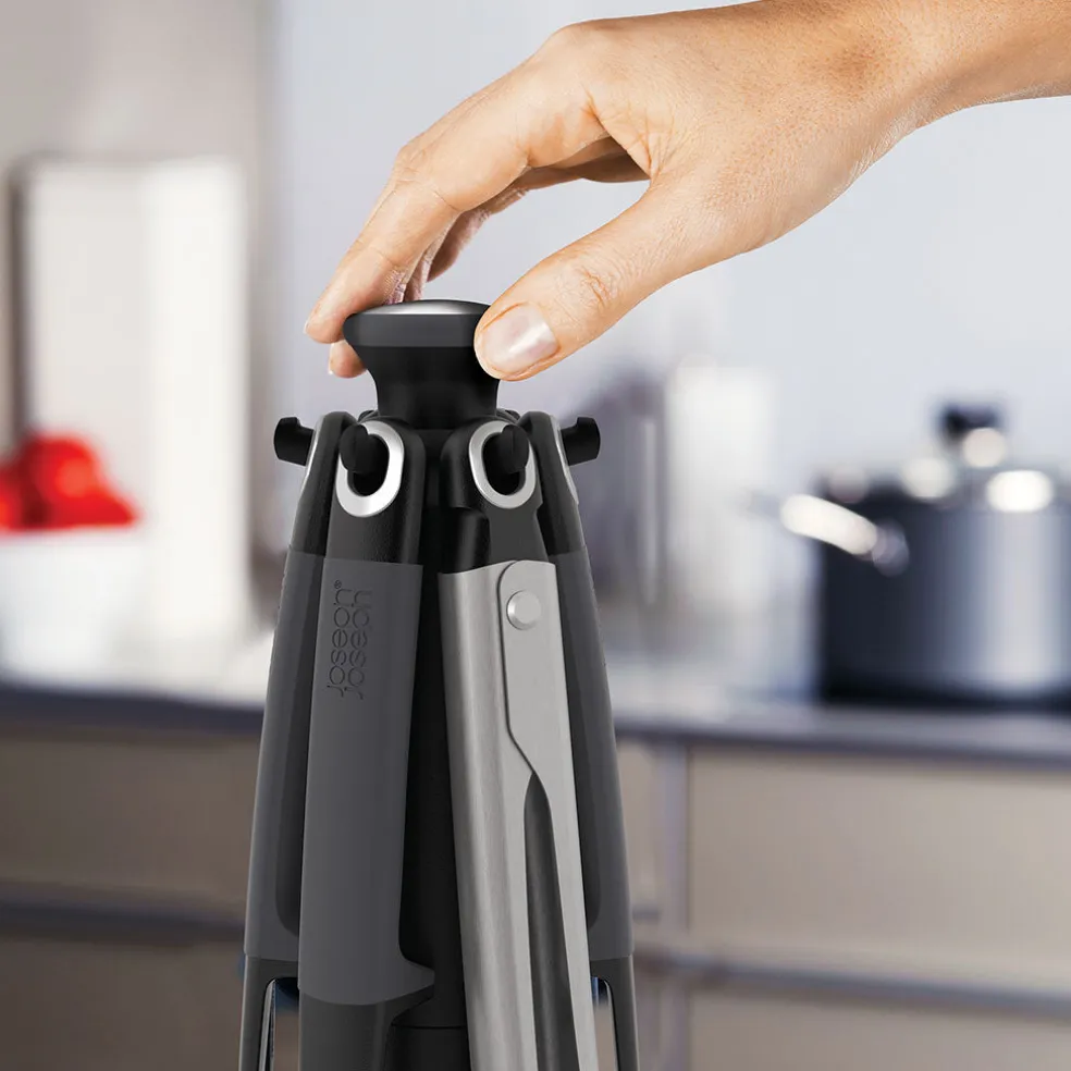 Juego de utensilios de cocina de nailon con soporte Elevate Carrousel Joseph Joseph