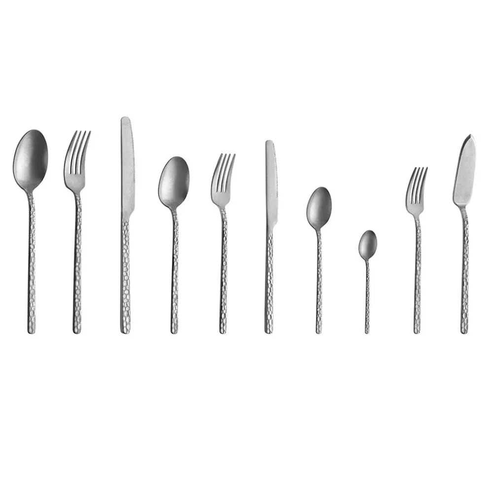 Juego 24 piezas cubertería Portofino Stone Washed BRA