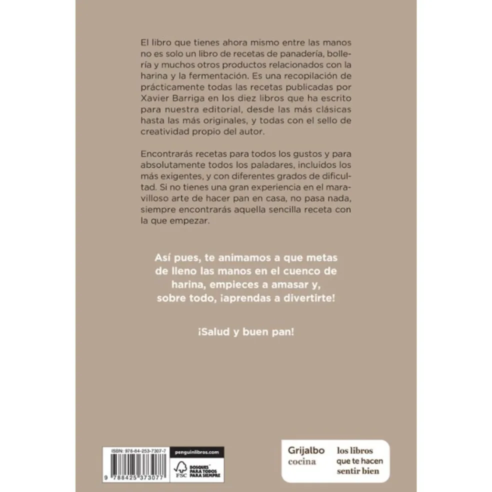 Libro Universo Panadero Xavier Barriga