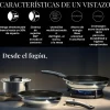 Mango de acero inoxidable desmontable Click & Serve WMF