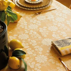 Mantel antimanchas de algodón Gipsy Le Jacquard Français