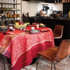 Mantel antimanchas de algodón Gipsy Le Jacquard Français