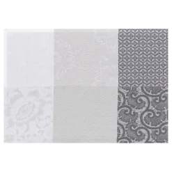 Mantel individual antimanchas de algodón Fleurs de Kyoto Le Jacquard Français