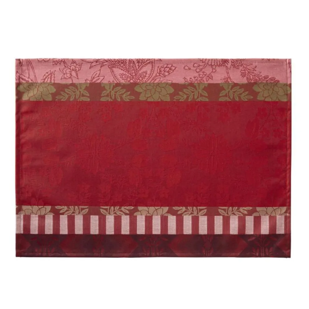 Mantel individual antimanchas de algodón Gipsy Le Jacquard Français