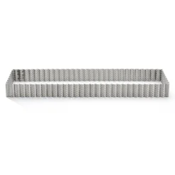Marco rectangular perforado acanalado De Buyer