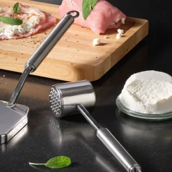 Martillo ablandador de carne de acero inoxidable Rösle