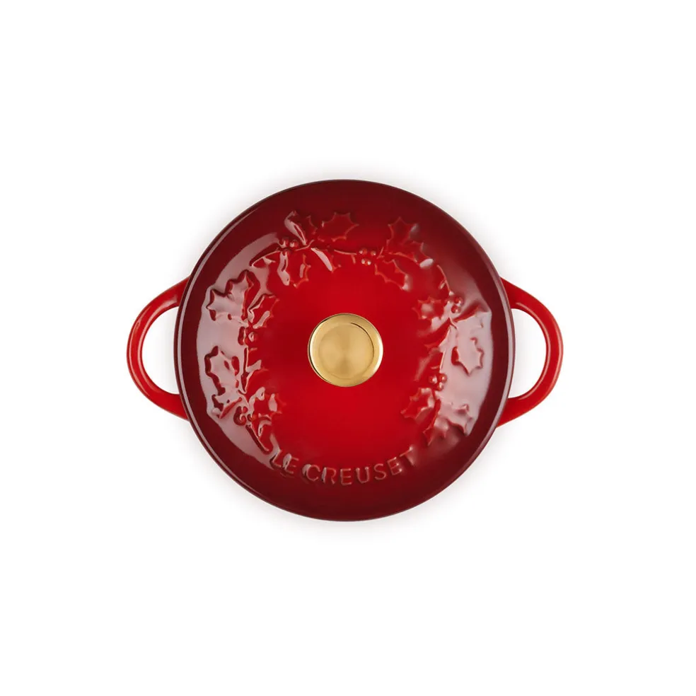 Mini cocotte cerámica Ed. Limitada Holly Le Creuset