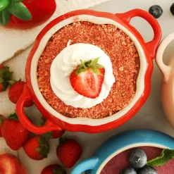 Mini cocotte cerámica frutas Le Creuset