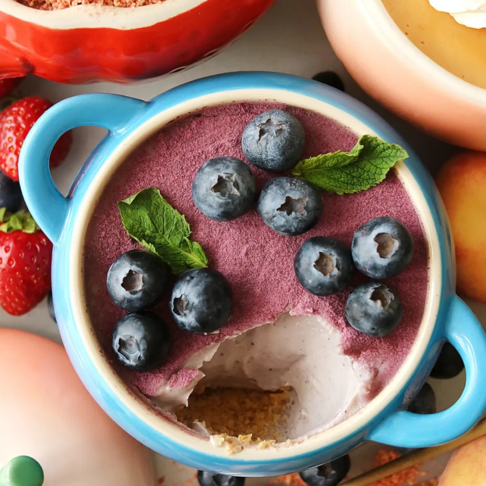 Mini cocotte cerámica frutas Le Creuset