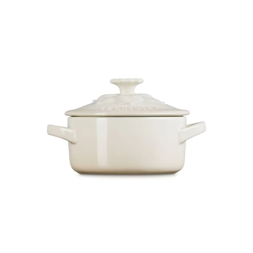 Mini cocotte cerámica Jardín Le Creuset