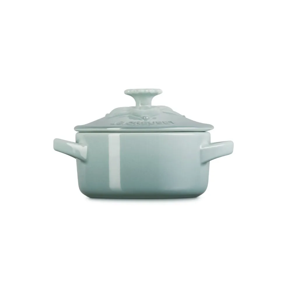 Mini cocotte cerámica Jardín Le Creuset