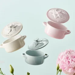 Mini cocotte cerámica Jardín Le Creuset