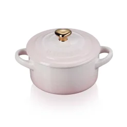 Mini cocotte pomo dorado Le Creuset