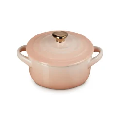 Mini cocotte pomo dorado Le Creuset