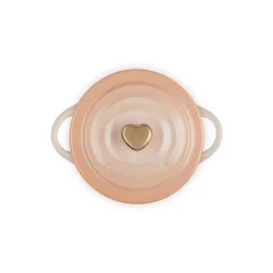 Mini cocotte pomo dorado Le Creuset