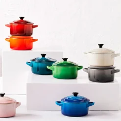 Mini-cocottes cerámicas Le Creuset