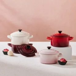 Mini-cocottes cerámicas Le Creuset