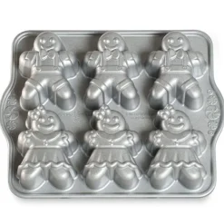Molde aluminio Gingerbread Kids Nordic Ware