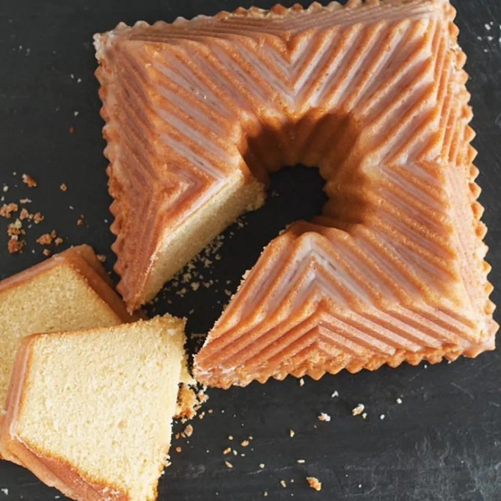 Molde aluminio Squared Bundt Nordic Ware