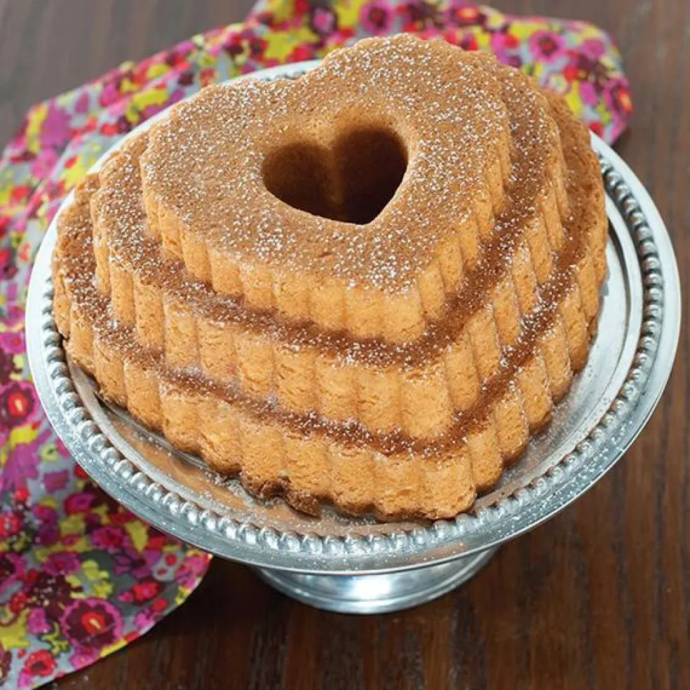 Molde aluminio Tired Heart Bundt Nordic Ware