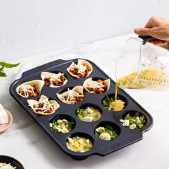 Molde antiadherente cerámico para magdalenas Bistro GreenPan