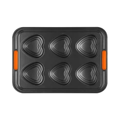 Molde antiadherente corazones Le Creuset