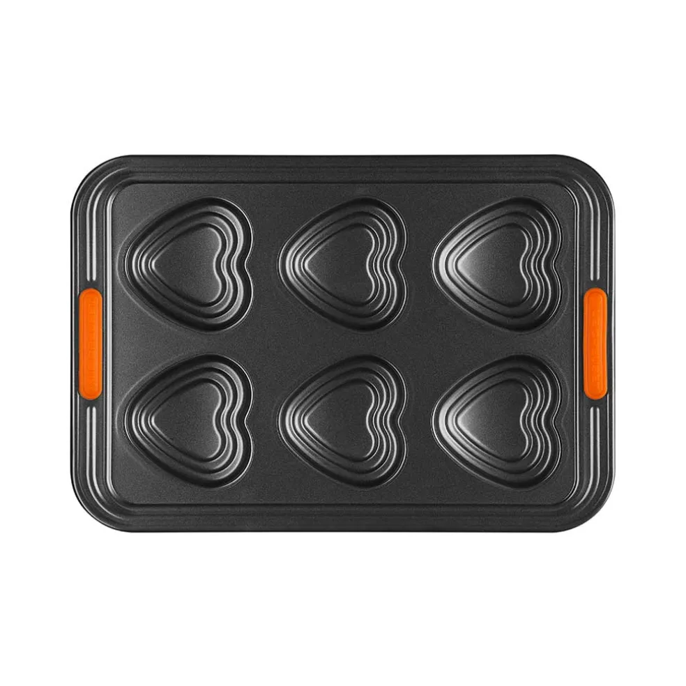 Molde antiadherente corazones Le Creuset