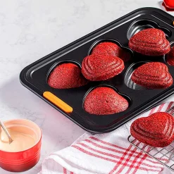 Molde antiadherente corazones Le Creuset