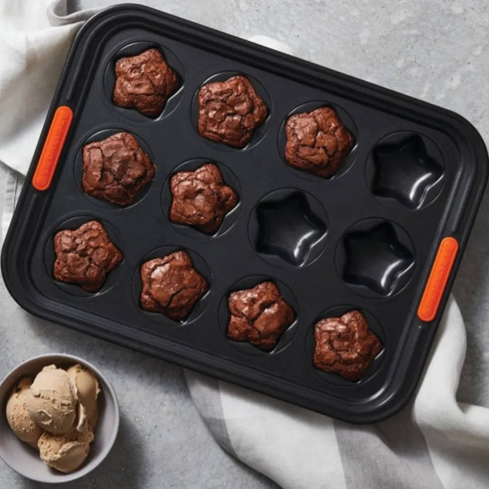 Molde antiadherente estrellas Le Creuset