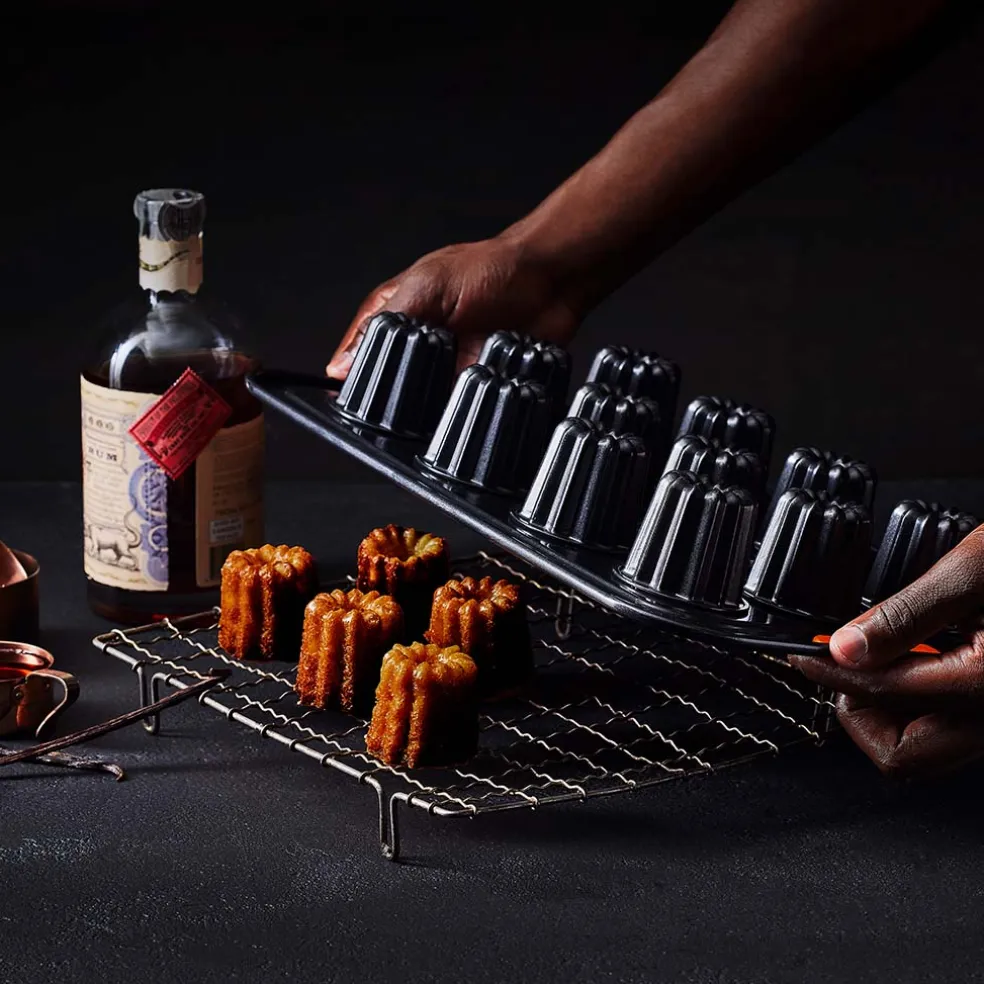Molde antiadherente para canelés de Le Creuset