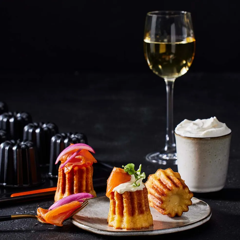 Molde antiadherente para canelés de Le Creuset