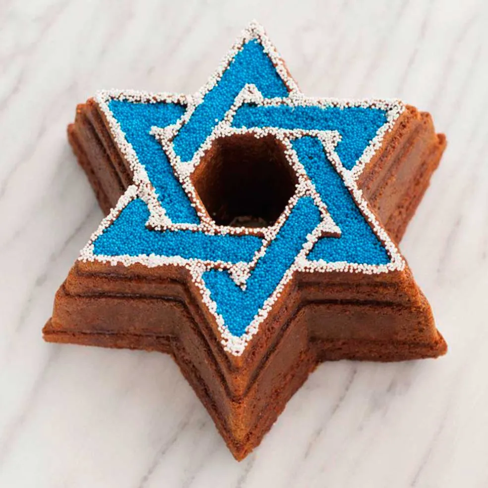Molde bundt estrella de David Nordic Ware