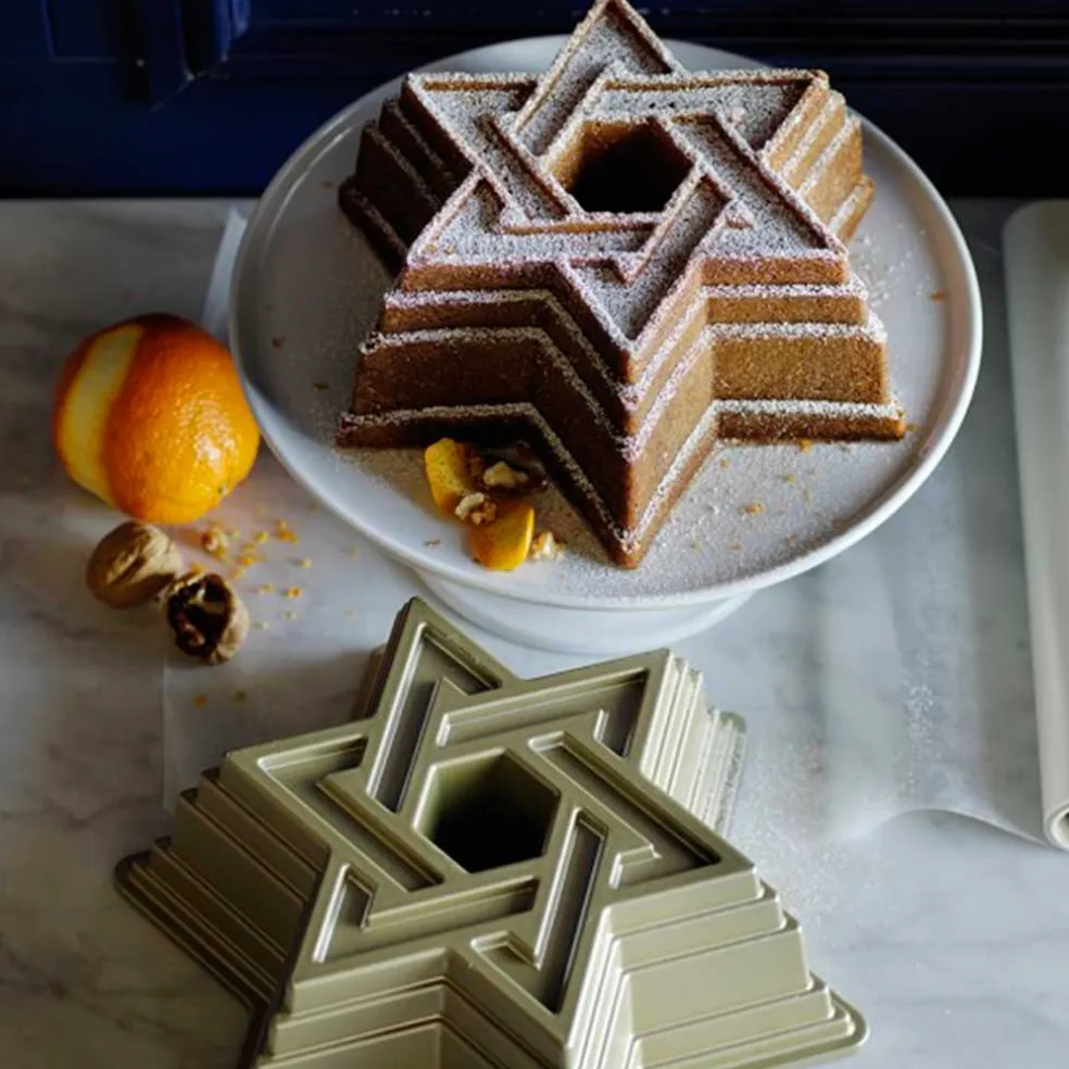 Molde bundt estrella de David Nordic Ware