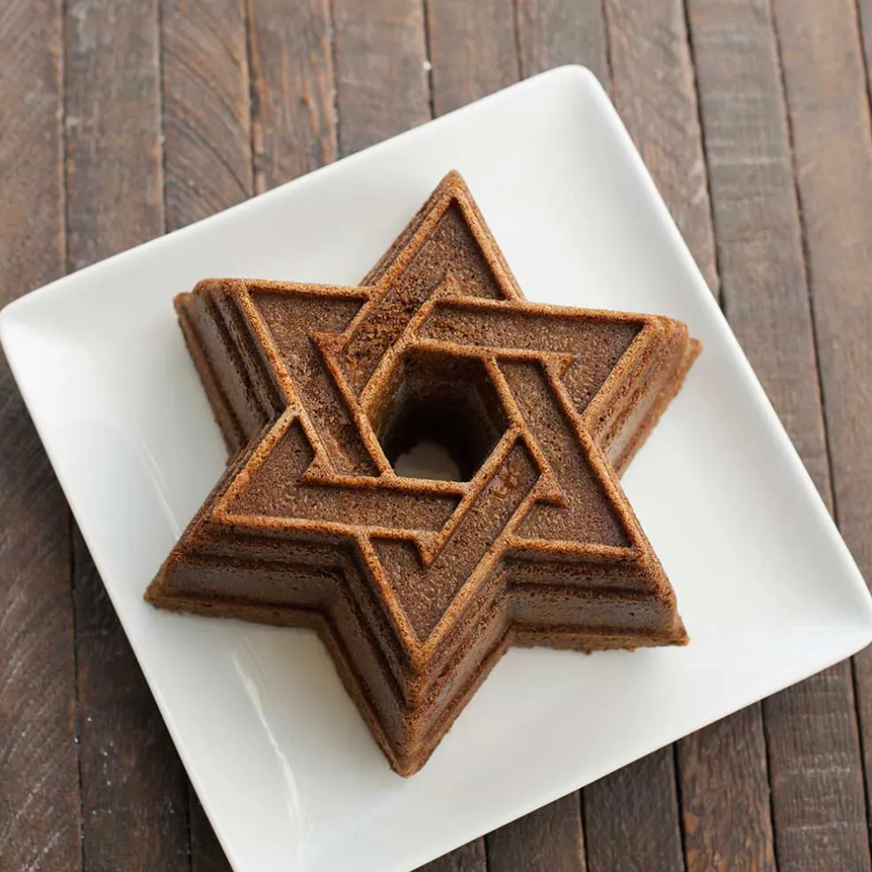 Molde bundt estrella de David Nordic Ware