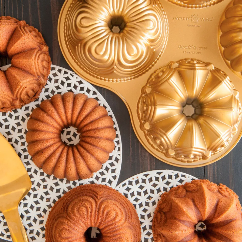 Molde Bundt Quartet 70 aniversario Nordic Ware