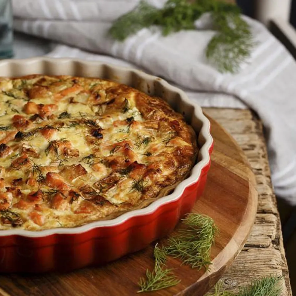 Molde cerámico para tartas y quiches Le Creuset