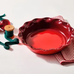 Molde cerámico redondo para tartas Heritage Le Creuset