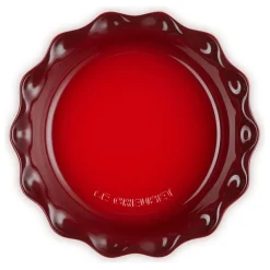Molde cerámico redondo para tartas Heritage Le Creuset